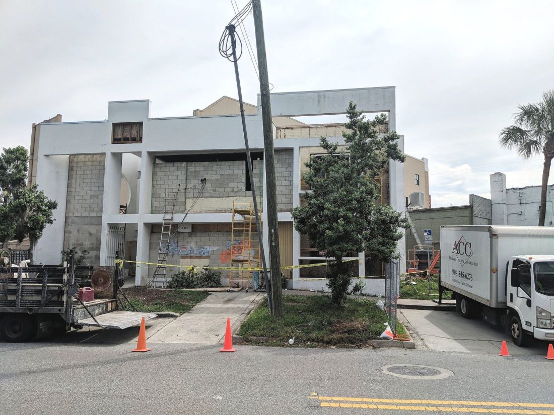 Cut and replacement work at an occupied property